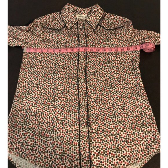 Anthropologie ottod'Ame Floral Western Buttondown Blouse - Picture 6 of 11